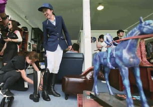 纵马一跃悦动申城 马术与马靴的优雅共鸣